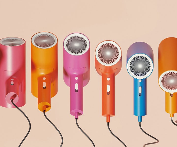 Women’s beauty products in different colors